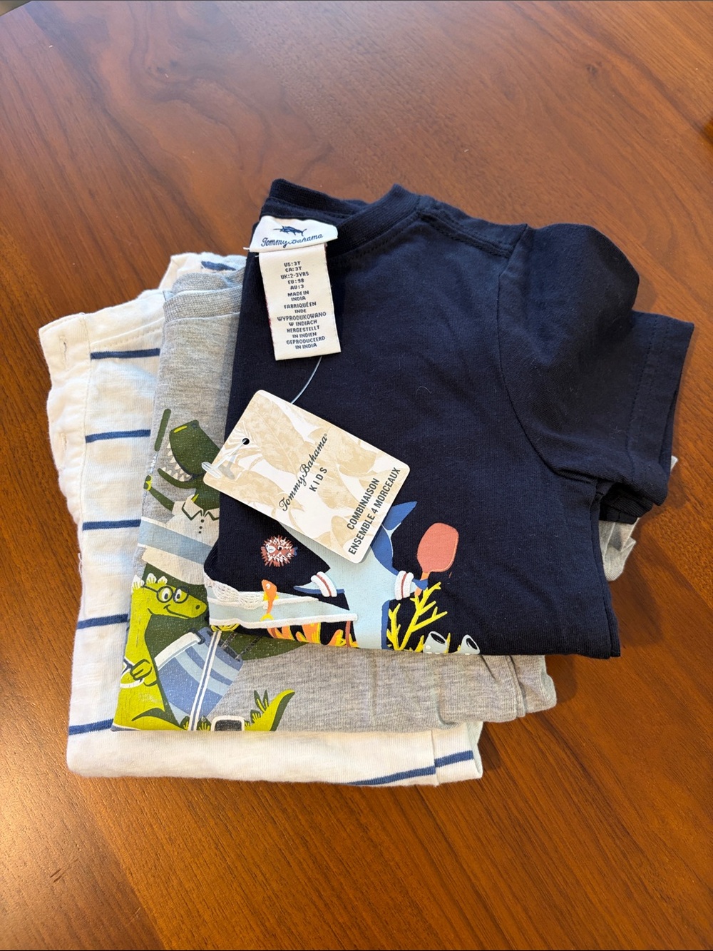 Tommy Bahama Short-Sleeve Kids Tee Bundle (3 shirts)